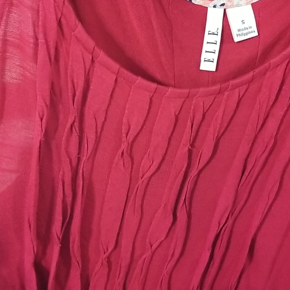 Elle Tank Top Red - Picture 2 of 7